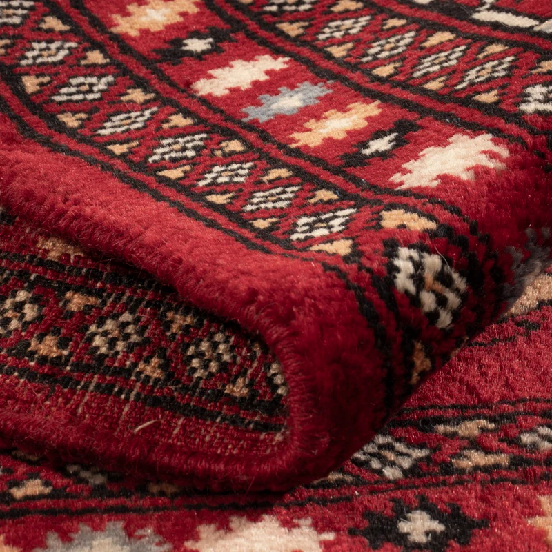 Pakistan Teppich 60x90cm - Orientteppich - rot