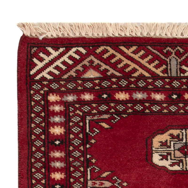 Pakistan Teppich 62x89cm - Orientteppich - rot