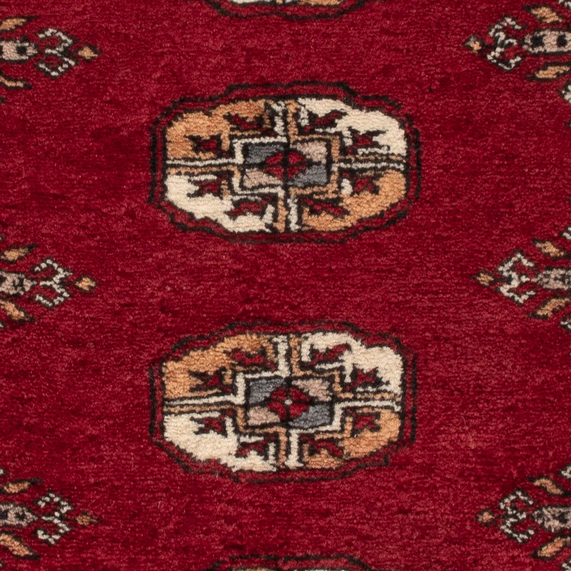 Pakistan Teppich 60x88cm - Orientteppich - rot