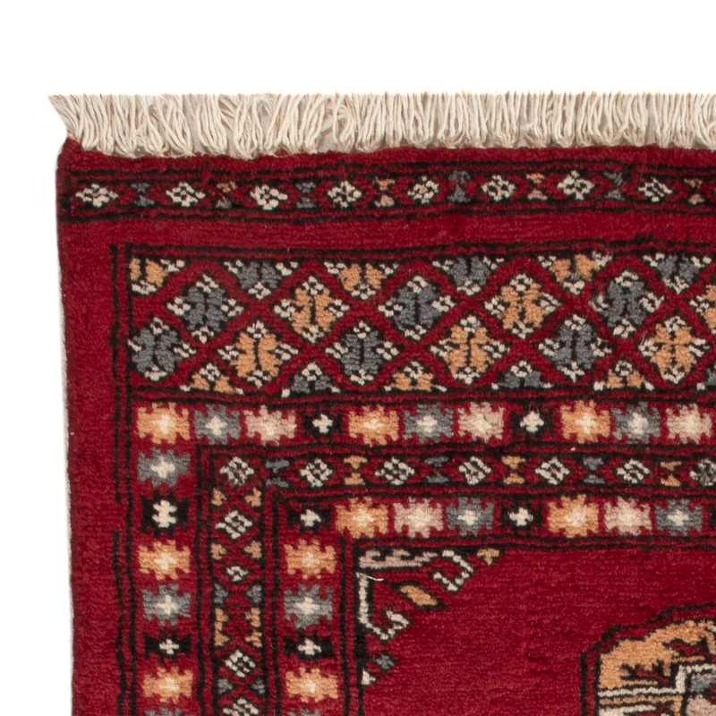 Pakistan Teppich 60x88cm - Orientteppich - rot