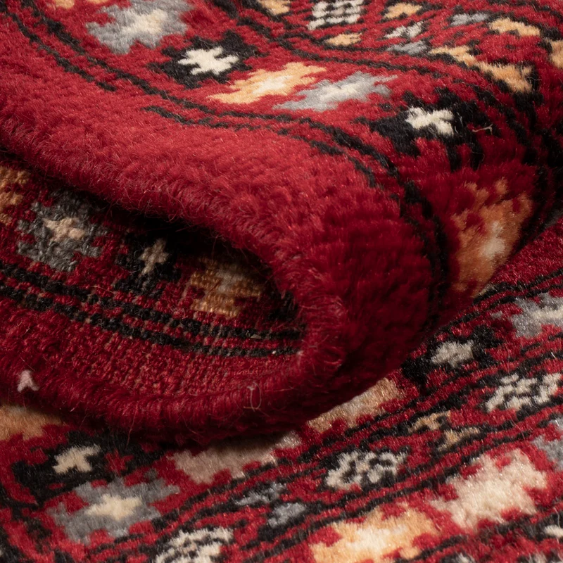 Pakistan Teppich 60x88cm - Orientteppich - rot