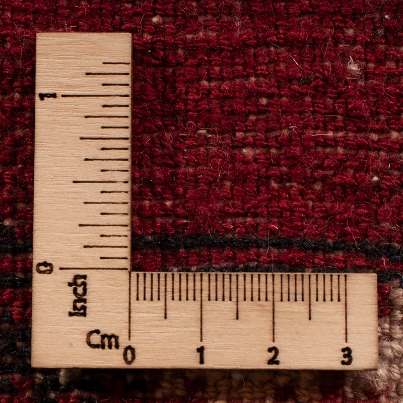 Pakistan Teppich 60x88cm - Orientteppich - rot