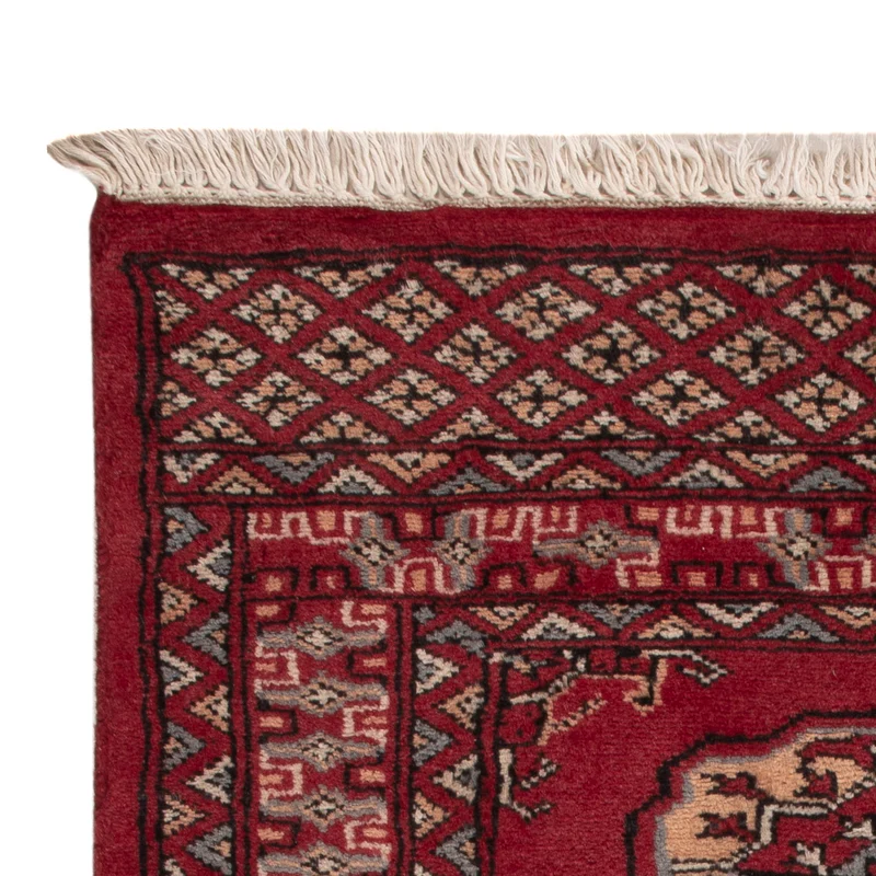 Pakistan Teppich 64x90cm - Orientteppich - rot