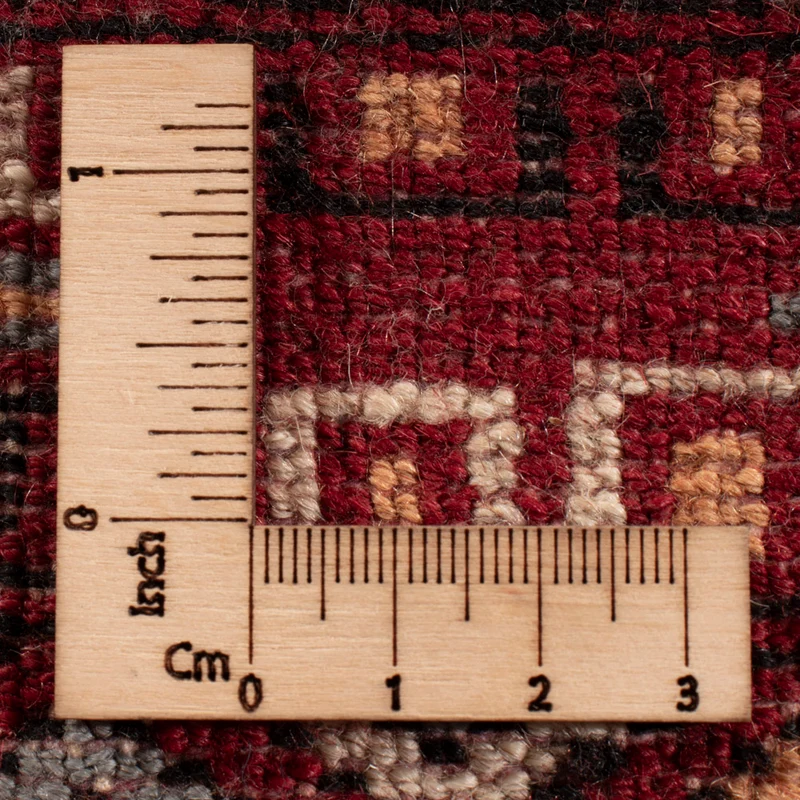 Pakistan Teppich 64x90cm - Orientteppich - rot
