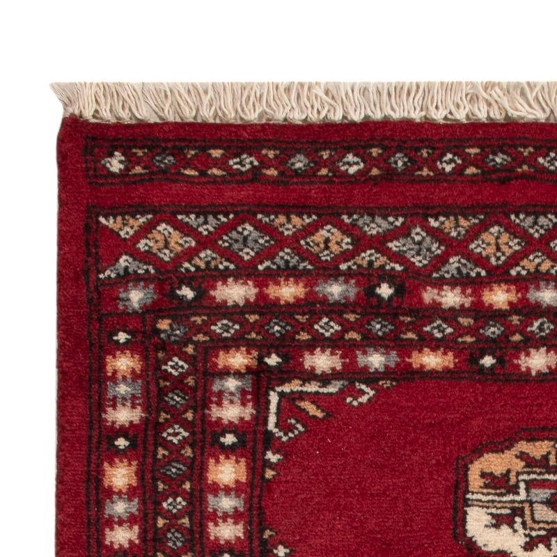 Pakistan Teppich 62x91cm - Orientteppich - rot