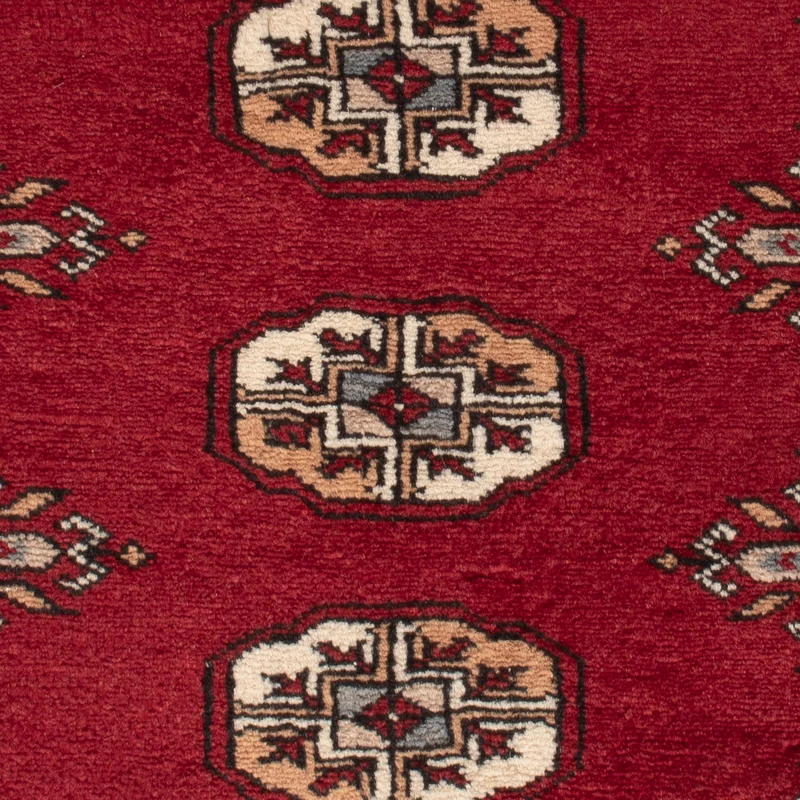 Pakistan Teppich 60x90cm - Orientteppich - rot