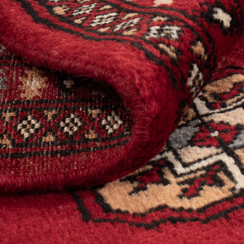 Pakistan Teppich 60x90cm - Orientteppich - rot