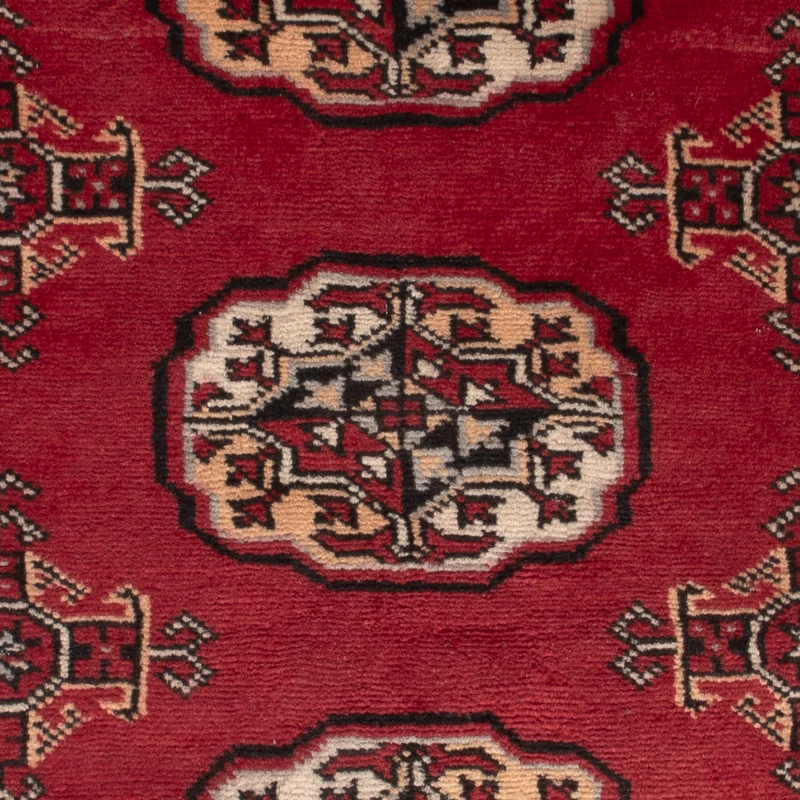 Pakistan Teppich 64x91cm - Orientteppich - rot