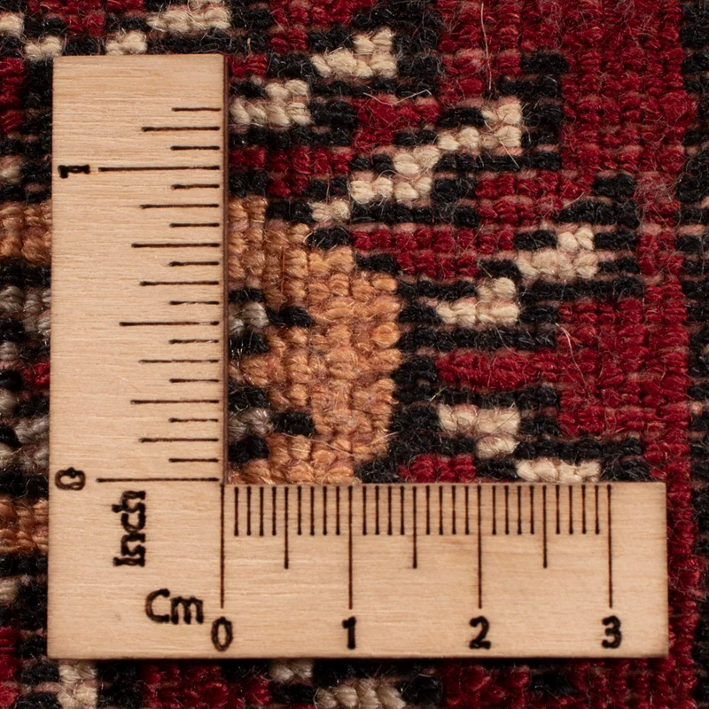 Pakistan Teppich 64x88cm - Orientteppich - rot