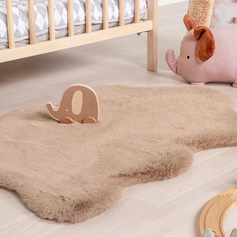 Kinderteppich - Huggy Schaf Taupe