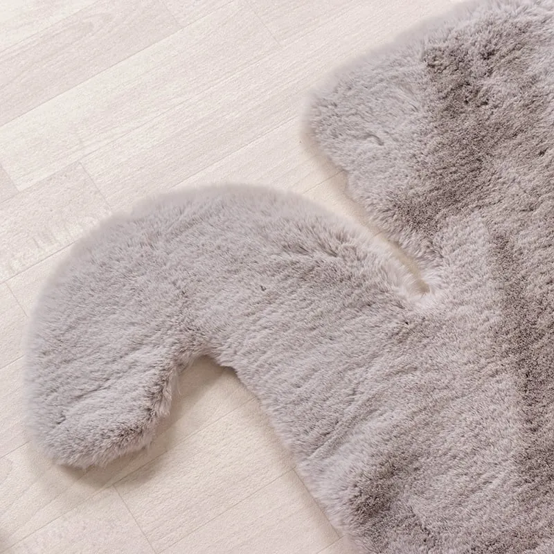 Kinderteppich - Huggy Elefant Grau