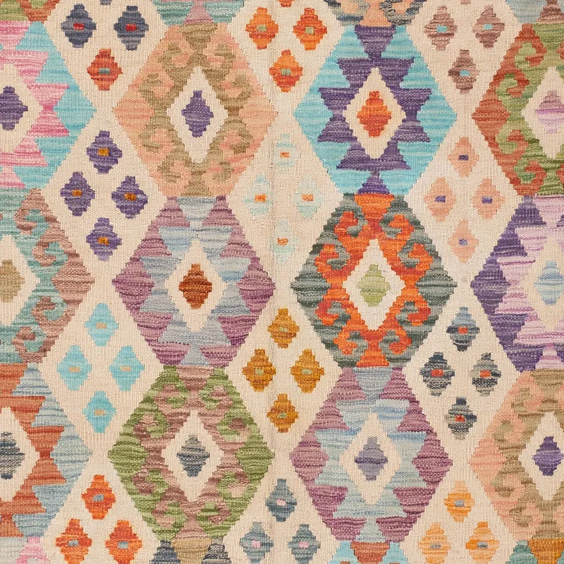 Kelim Maimene Teppich 174x250cm - bunt