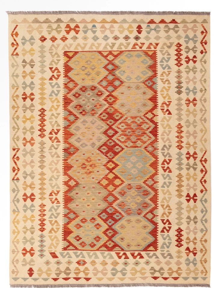 Kelim Maimene Teppich 175x248cm - bunt