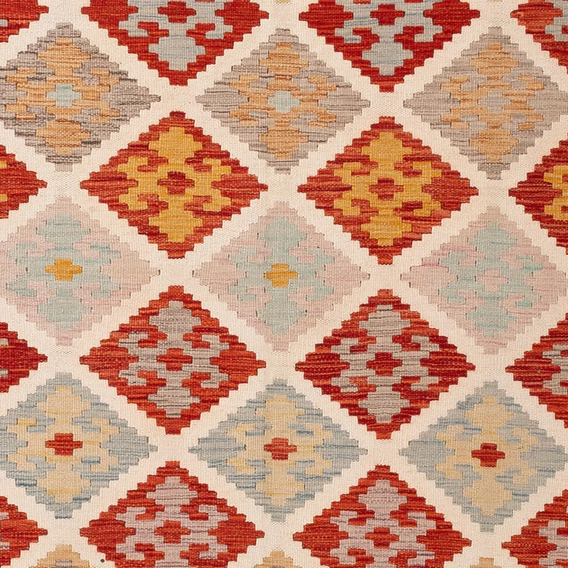 Kelim Maimene Teppich 170x253cm - bunt