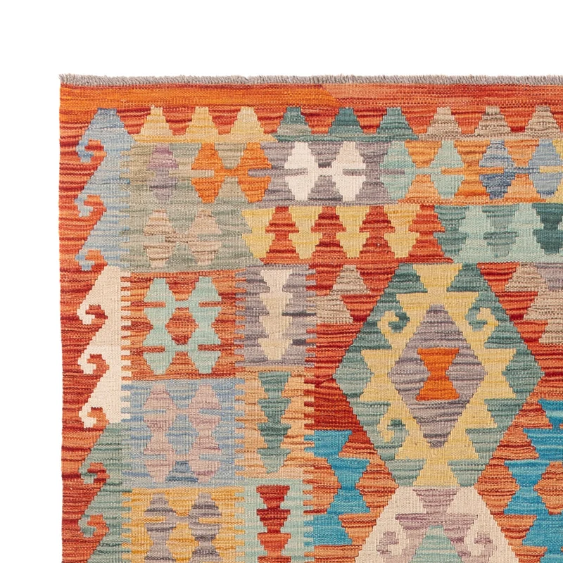 Kelim Maimene Teppich 177x249cm - bunt