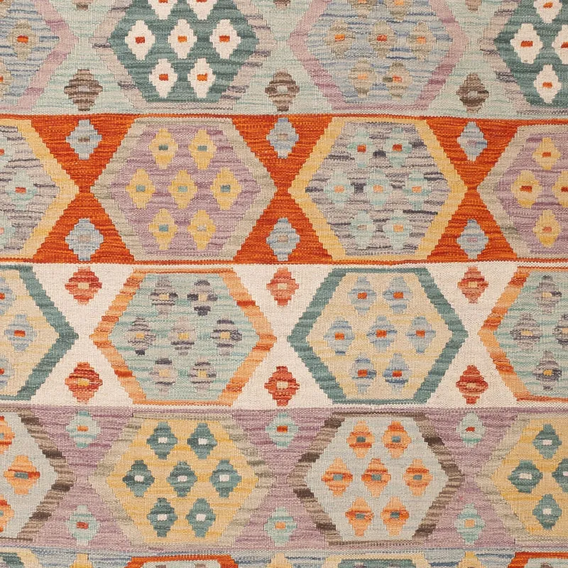 Kelim Maimene Teppich 180x246cm - bunt