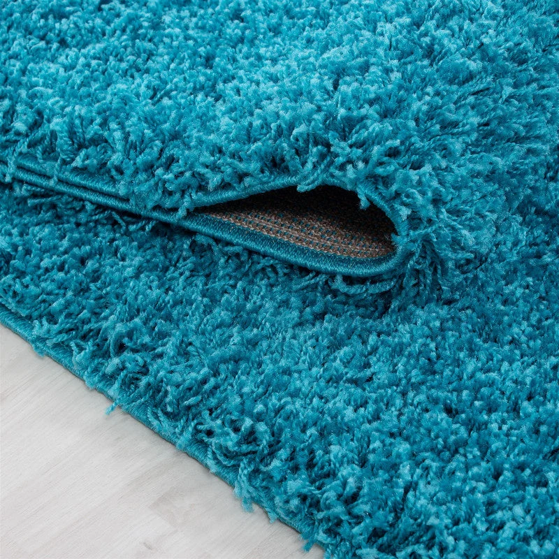 Hochflor Läufer - Life Türkis