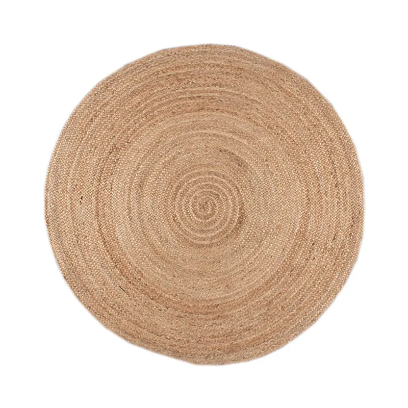Jute Teppich Rund - Fair Natur