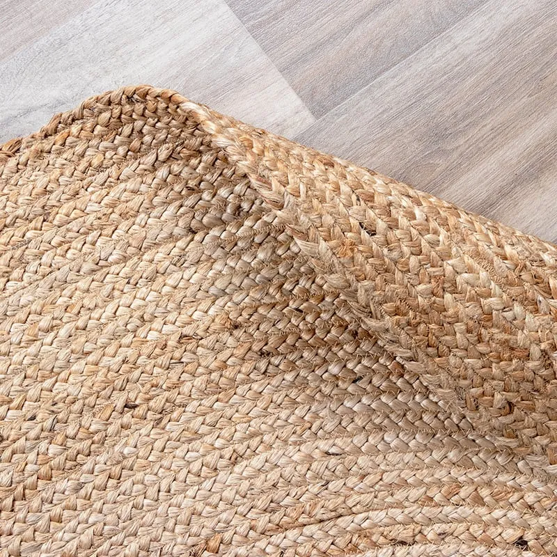 Jute Teppich Rund - Fair Natur
