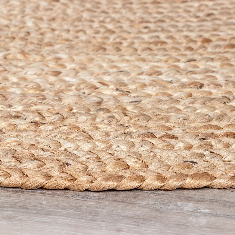 Jute Teppich Rund - Fair Natur