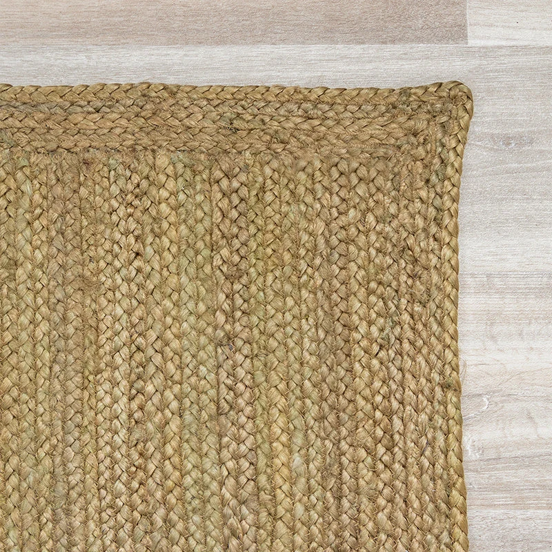 Jute Teppich - Fair Grün