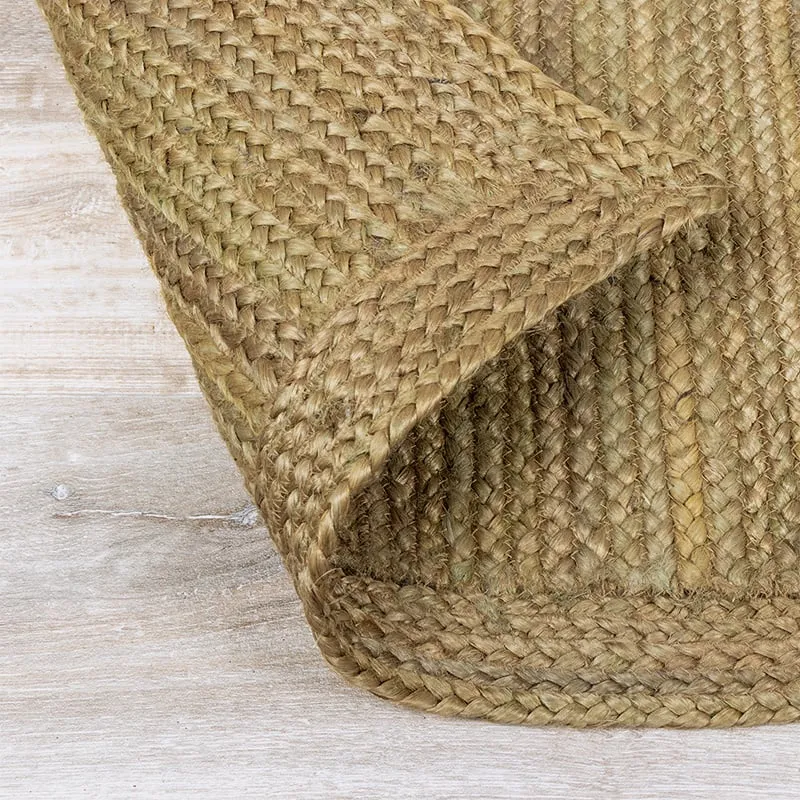 Jute Teppich - Fair Grün