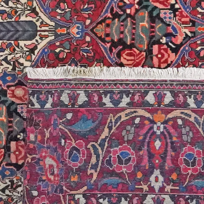 Bakhtiar · Handgeknüpft – Rot, 413x315 cm
