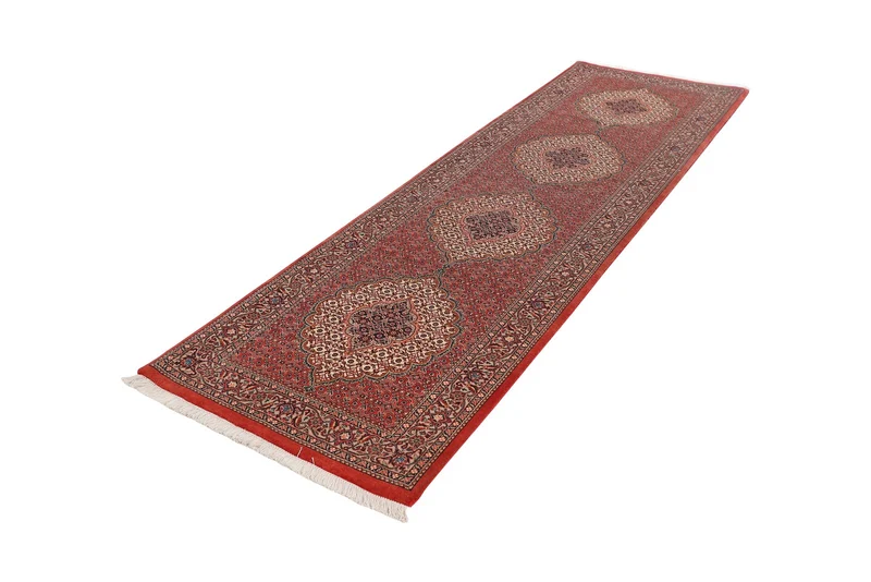 Bidjar Bookan · Handgeknüpft – Rot, 308x89 cm