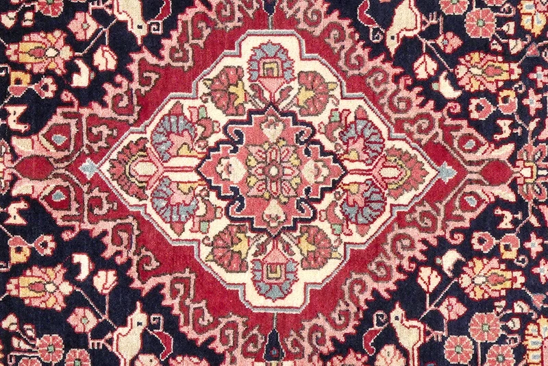 Djozan · Handgeknüpft – Blau, 165x108 cm