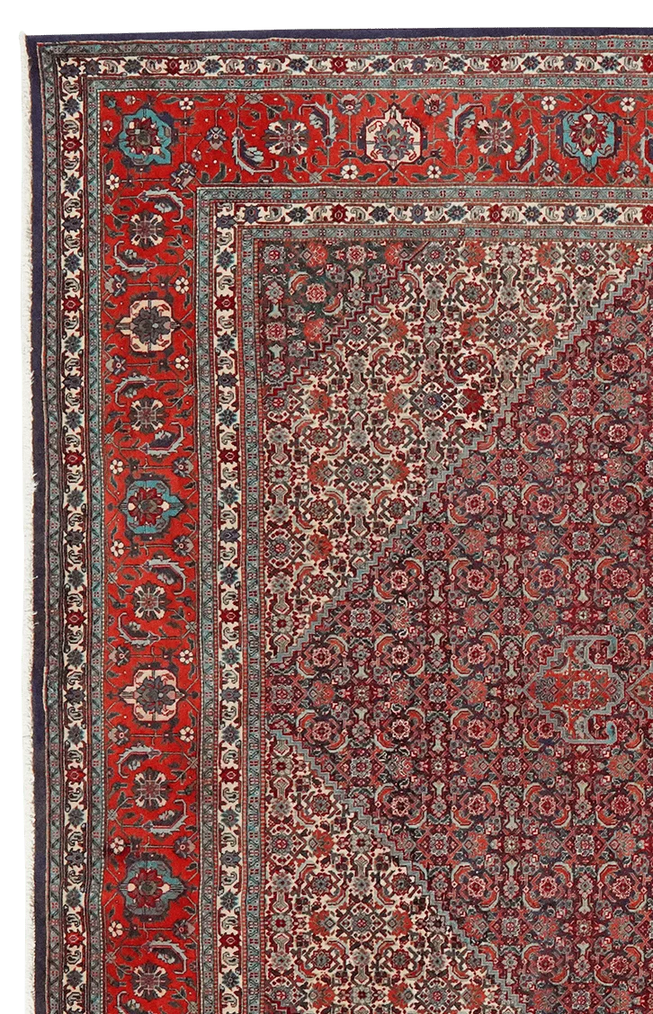 Tabriz 50 Raj · Handgeknüpft – Blau, 335x249 cm