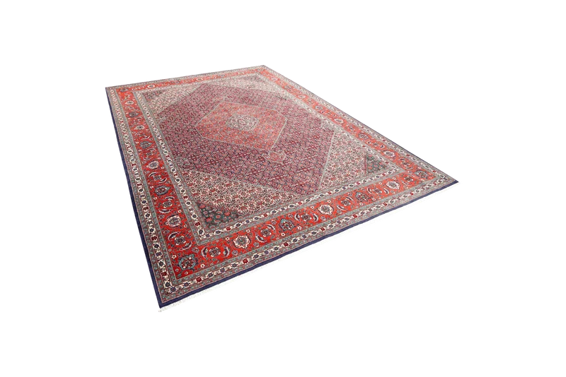 Tabriz 50 Raj · Handgeknüpft – Blau, 335x249 cm
