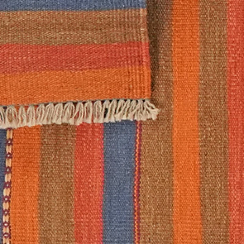 Kelim Gashgai · Handgewebt – Bunt, 192x60 cm