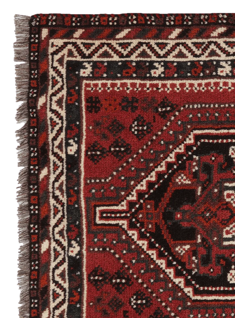 Shiraz · Handgeknüpft – Rot, 132x79 cm