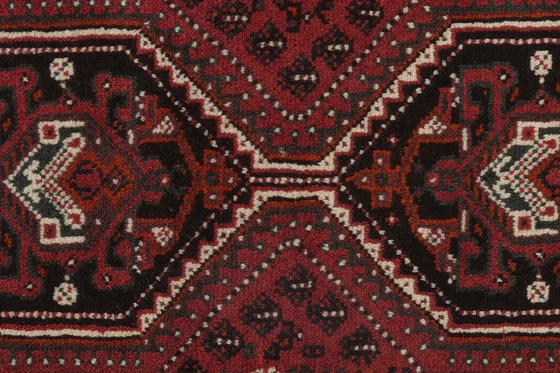 Shiraz · Handgeknüpft – Rot, 132x79 cm