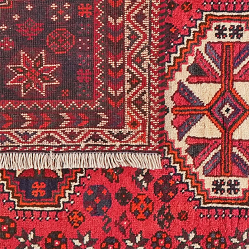 Gashgai · Handgeknüpft – Rot, 159x115 cm