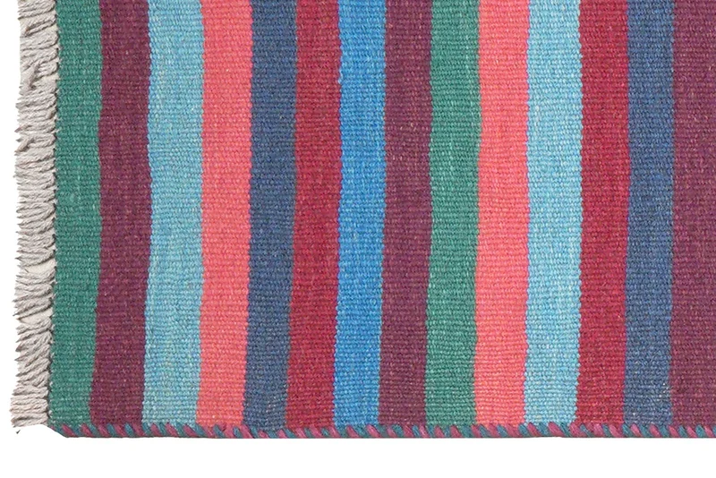 Kelim Gashgai · Handgewebt – Bunt, 196x56 cm