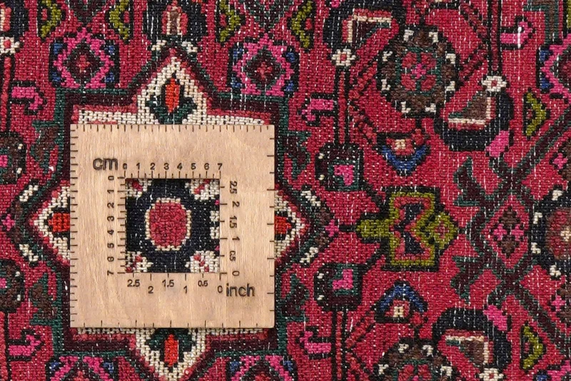 Hosseinabad · Handgeknüpft – Rot, 90x64 cm