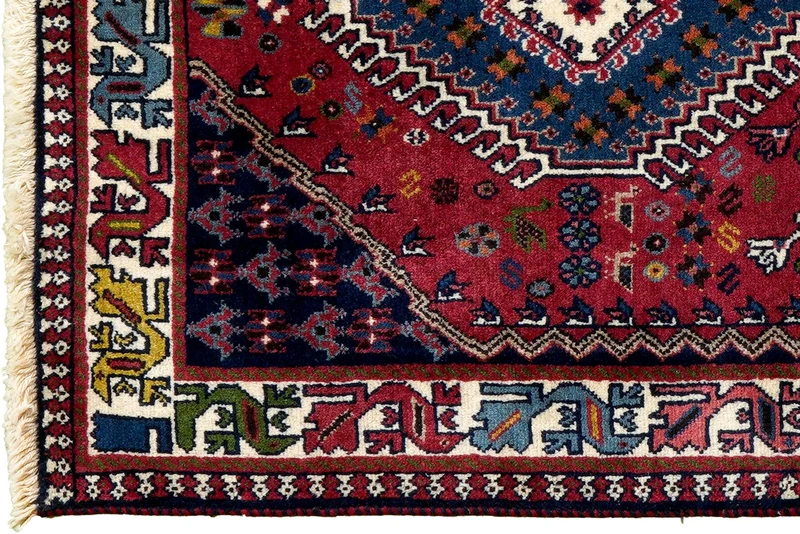 Yalameh · Handgeknüpft – Rot, 128x81 cm