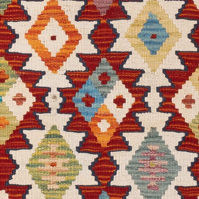 Kelim Maimene Teppich 106x150cm - bunt