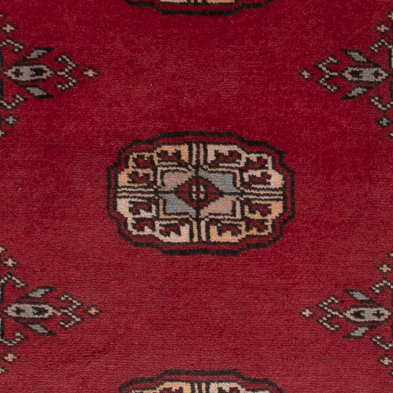 Pakistan Teppich 64x88cm - Orientteppich - rot