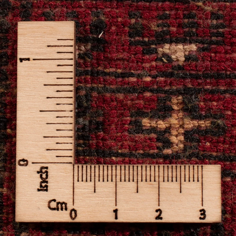 Pakistan Teppich 64x88cm - Orientteppich - rot