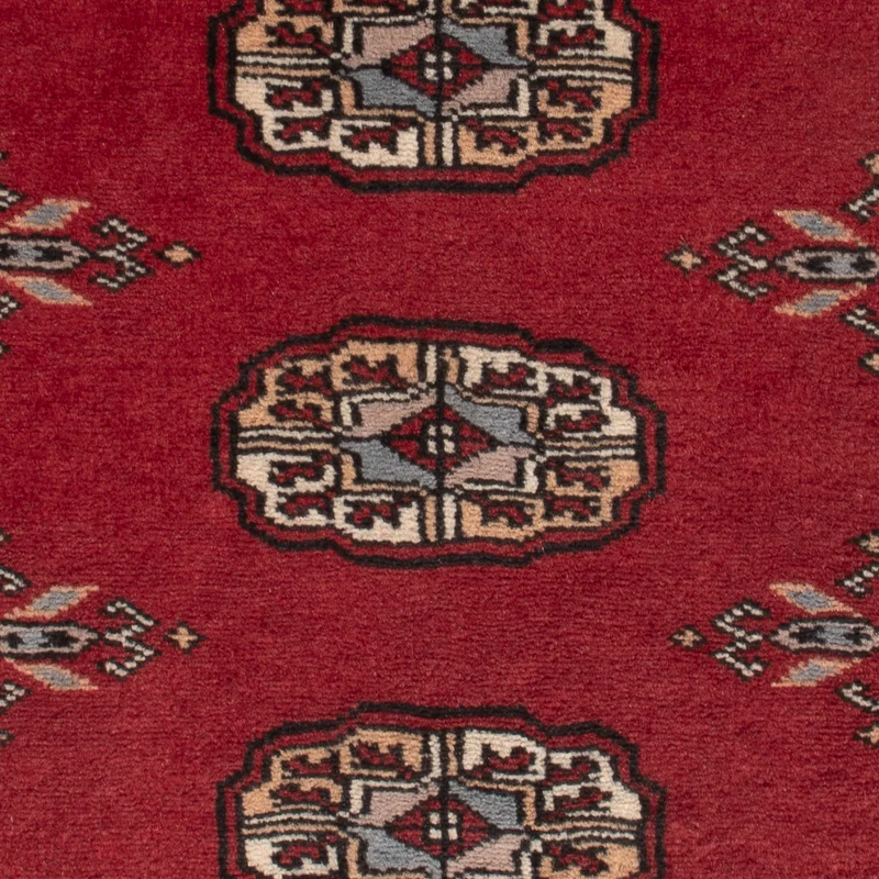 Pakistan Teppich 64x85cm - Orientteppich - rot