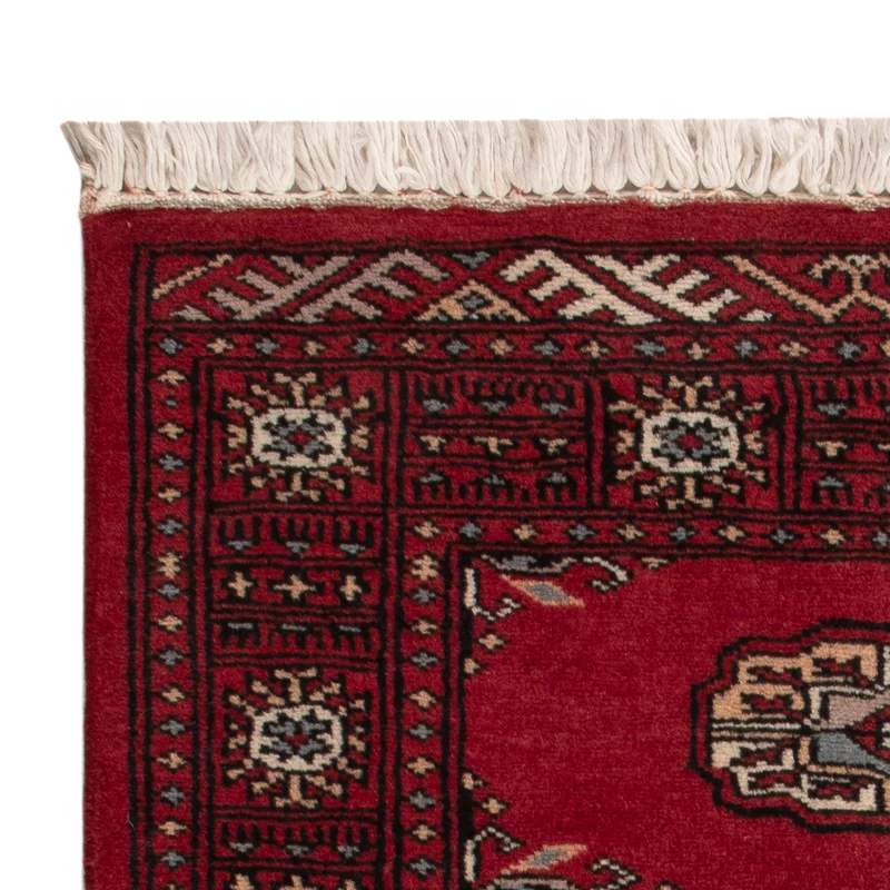 Pakistan Teppich 64x85cm - Orientteppich - rot