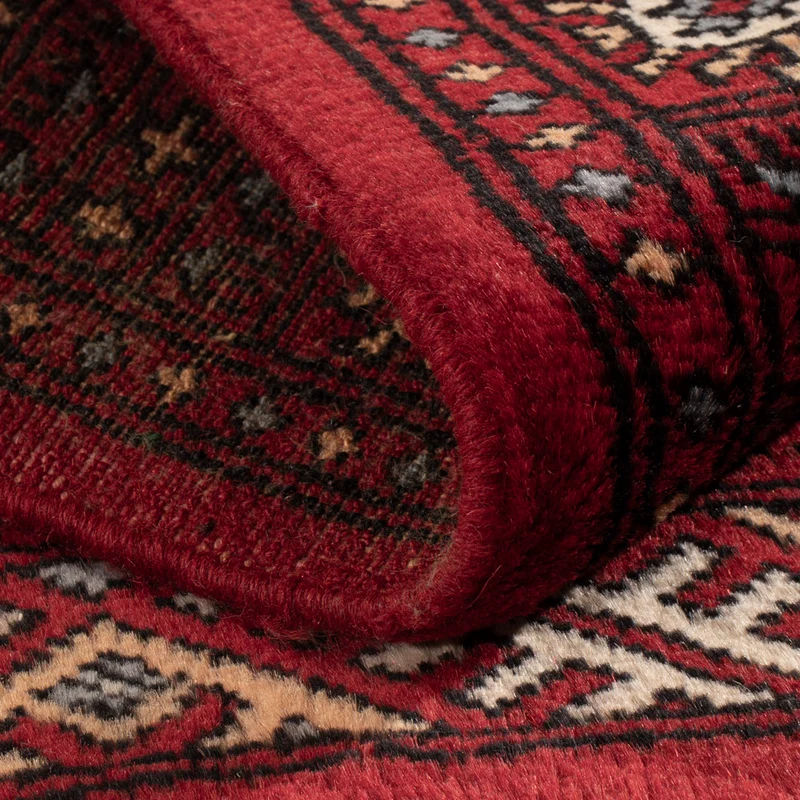 Pakistan Teppich 64x85cm - Orientteppich - rot