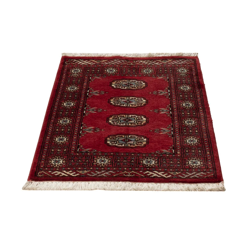 Pakistan Teppich 64x85cm - Orientteppich - rot