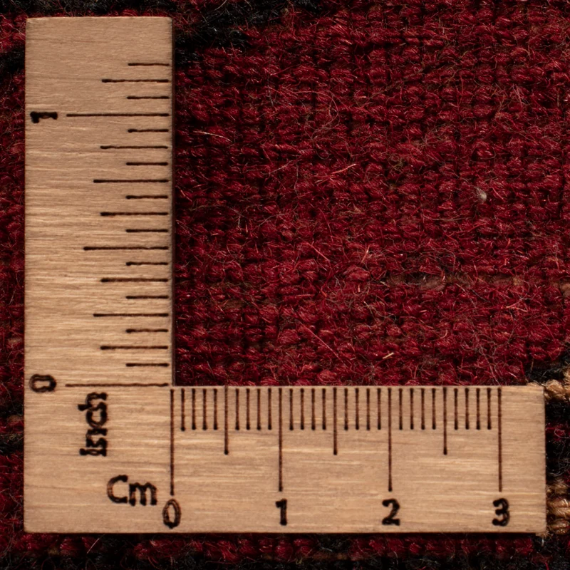 Pakistan Teppich 64x85cm - Orientteppich - rot