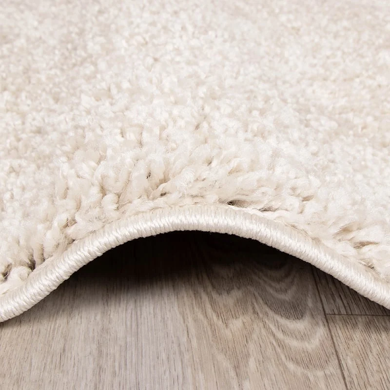 Teppich Hochflor - Lofty Creme Weiß
