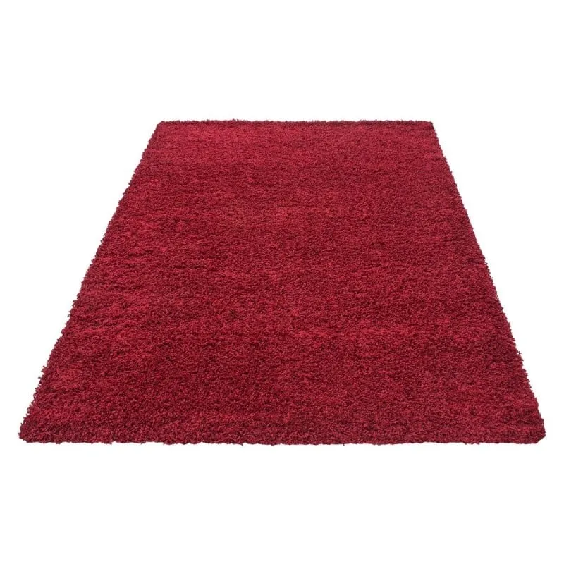 Hochflor Teppich - Life Rot