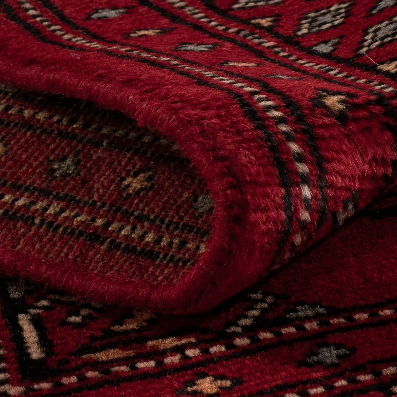 Pakistan Teppich 61x99cm - Orientteppich - rot