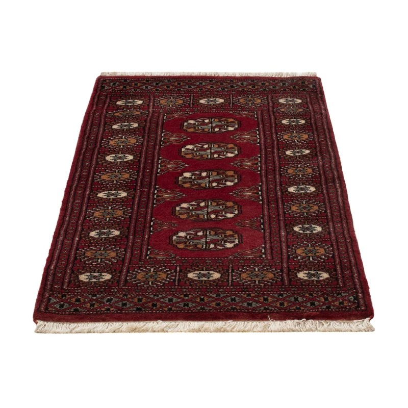 Pakistan Teppich 62x103cm - Orientteppich - rot